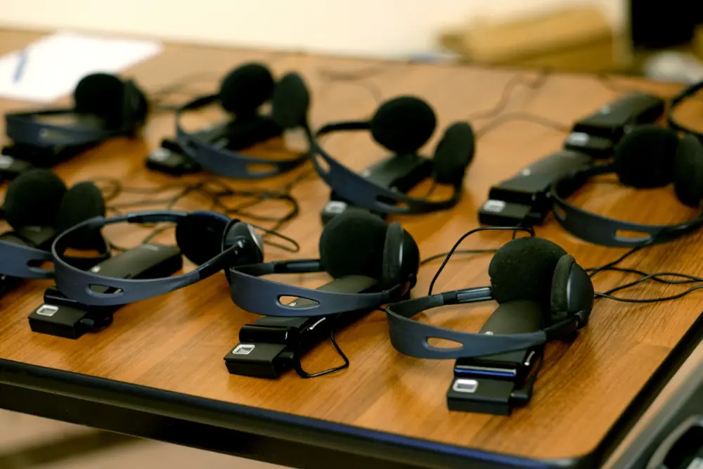 translation equipment rental